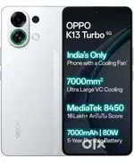 Oppo K13 turbo 8gb 256gb new box pack