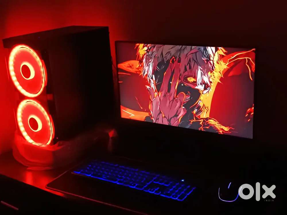 GAMING & EDITING PC SETUP WITH GRAPHIC CARD