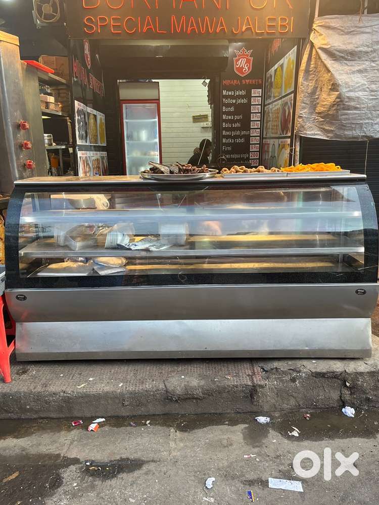 Sweets Display Fridge Steel(7foot)