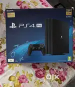 Ps4 pro 1 TB jet black