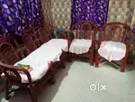 Cane sofa set