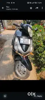 Black colour good condition scooty