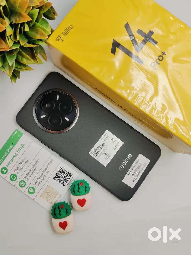 REALME 14 PRO+ PLUS 5G 8/256GB(6 MONTHS UNDER WARRANTY LEFT) BRAND NEW