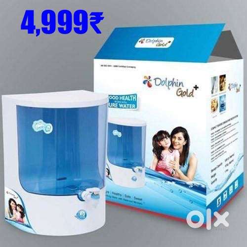 Brand new ro water purifier dolphin model one year warranty