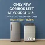 Only few combo available in your choiz