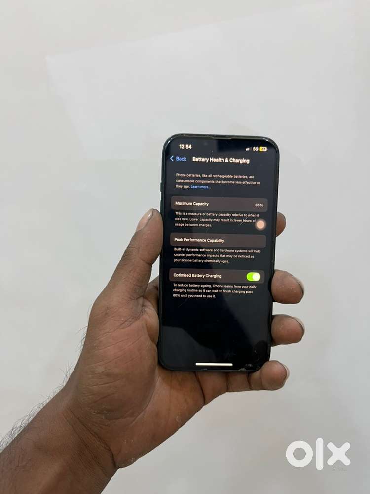 iPhone 14 storage 128 battery health 85 all OG price 35000