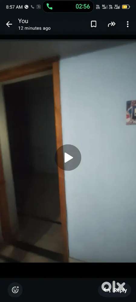 The flat is 50 mts to gopalpatnam main road can b used as godwon