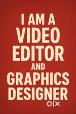 Im video editor & graphics designer