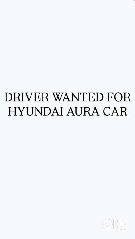 Driver wanted