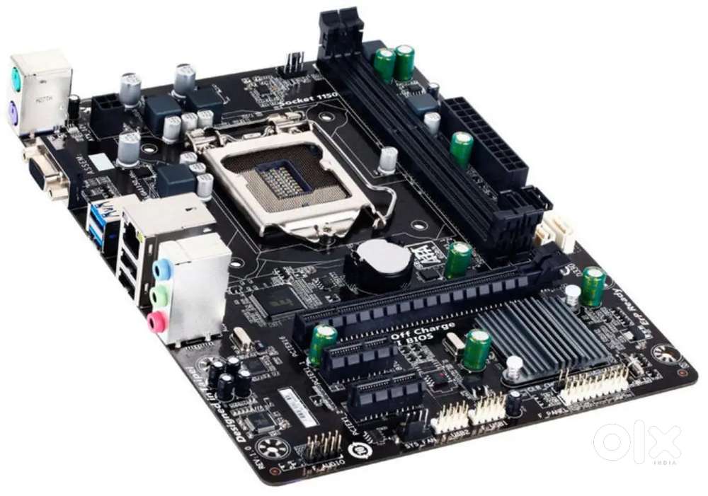H81 motherboard + i5 4th processor + 8gb ram + 2gb 710 graphic card