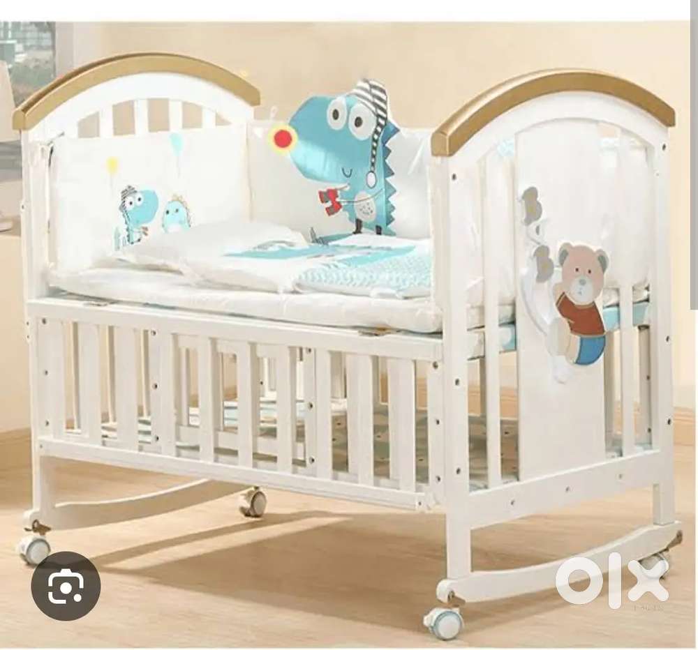 Baby crib and mattress