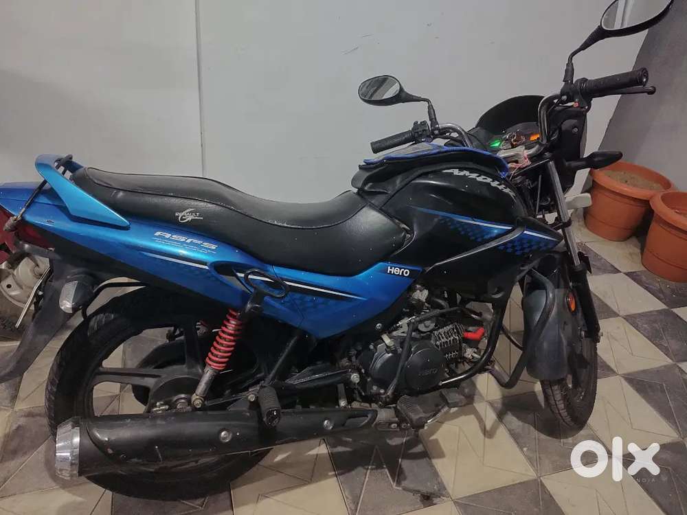 GLAMOUR DRS CAST TECHNO BLUE BLACK MOTOR CYCLE