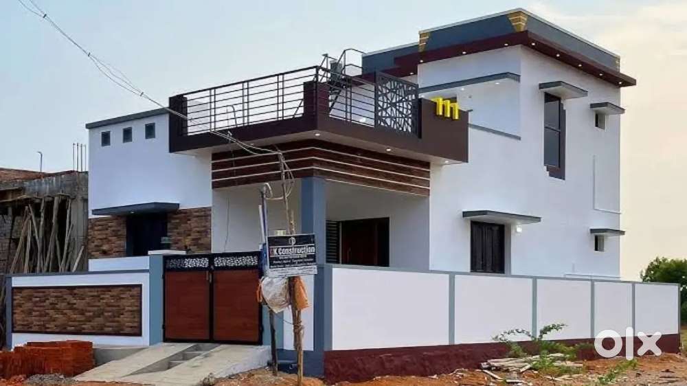 Land + house for sale