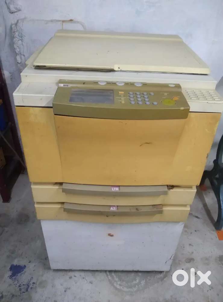 Printing machine (offset), Xerox machine, cutter machine