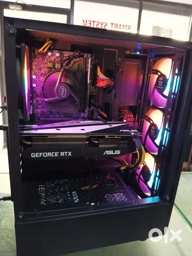 10th gen core i5 gaming pc editing desktop computer cpu with RTX 2060.