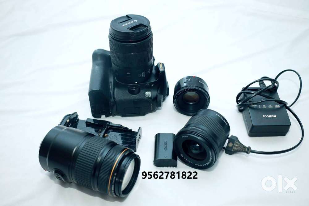 Canon 70d Digital slr camera &lens