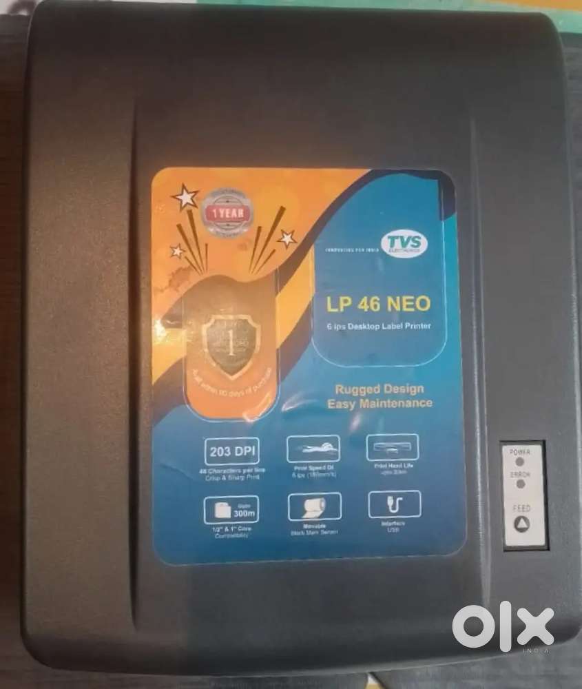 Label printer 3 month old