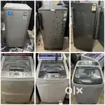 Washing machine 6.5 kg automatic & Fridge Double/single door