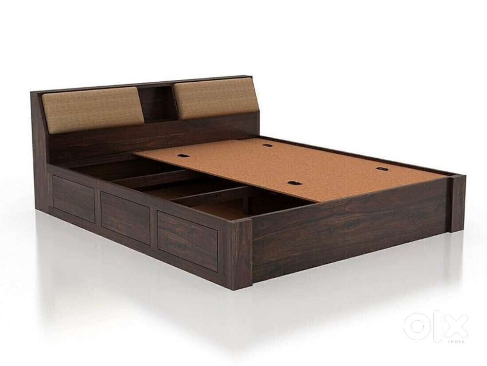 Sheesham Wood bed with box storage queen size