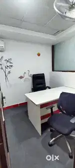 Furnished office space for rent noida 2. 1 Cabin,9 Workstations.