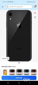IPHONE XR/128 GB INTERNAL/ORIGINAL DISPLAY