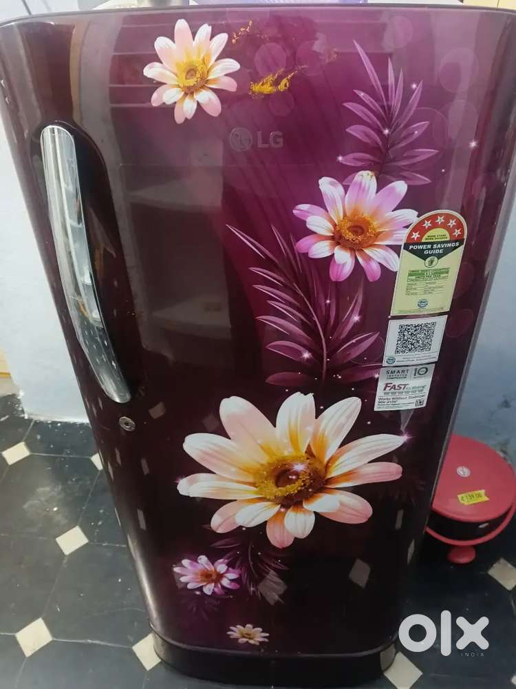 LG 5star 185 liters with smart inverter compressor