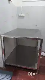 Sturdy Steel Table for sale.