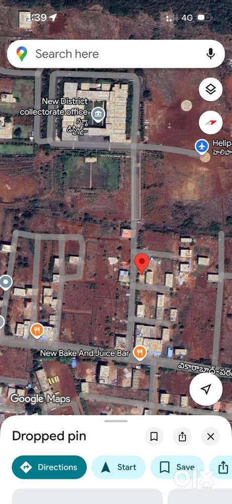 Plot for sale new Collectorate office 42lalhs only