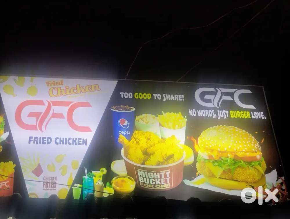 Fried chicken, Chinese master & helper