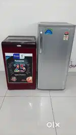 √~√ Samsung 200litres fridge & 6.5kg Whirlpool washing machine @combo!