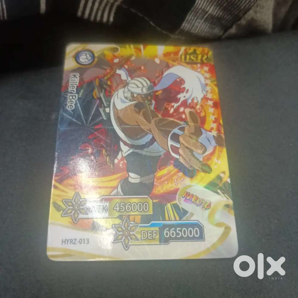It is shining Naruto card