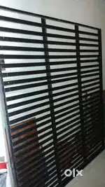 5 feet by 6 feet iron bed folding with storage