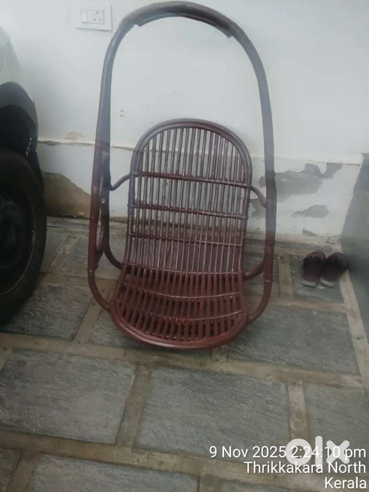 Hanging cane chair