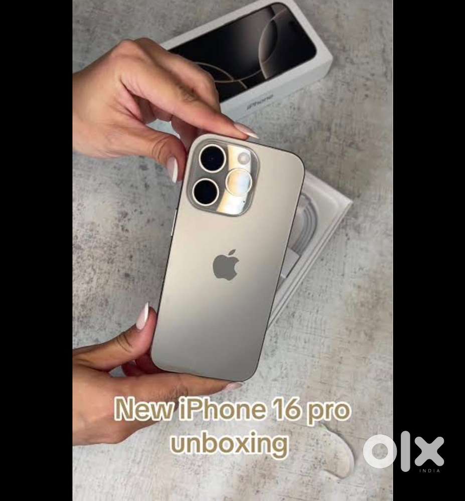 Iphone 16 pro natural titanium 256 gb 2 months old 88 thousand rupees+