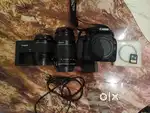 CANON 1500 D CAMERA WITH 2 LENS AND OTHER ACCESSORIES
