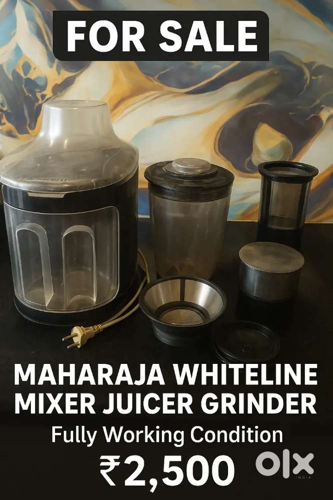 Maharaja whiteline mixer,juicer, grinder,