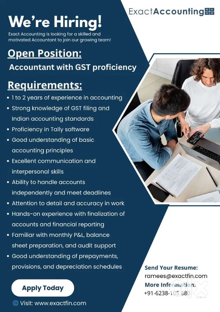 Accountant with GST proficiency