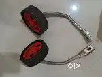 Bicycle support wheels