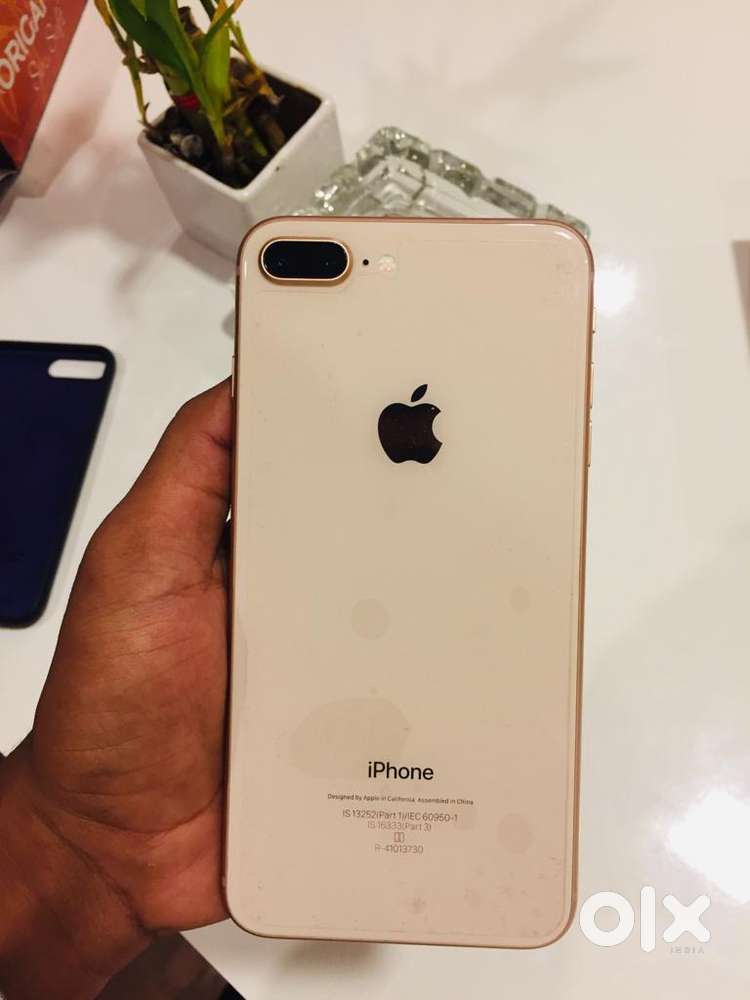 I phone 8 plus 64 gb pink colour new condition