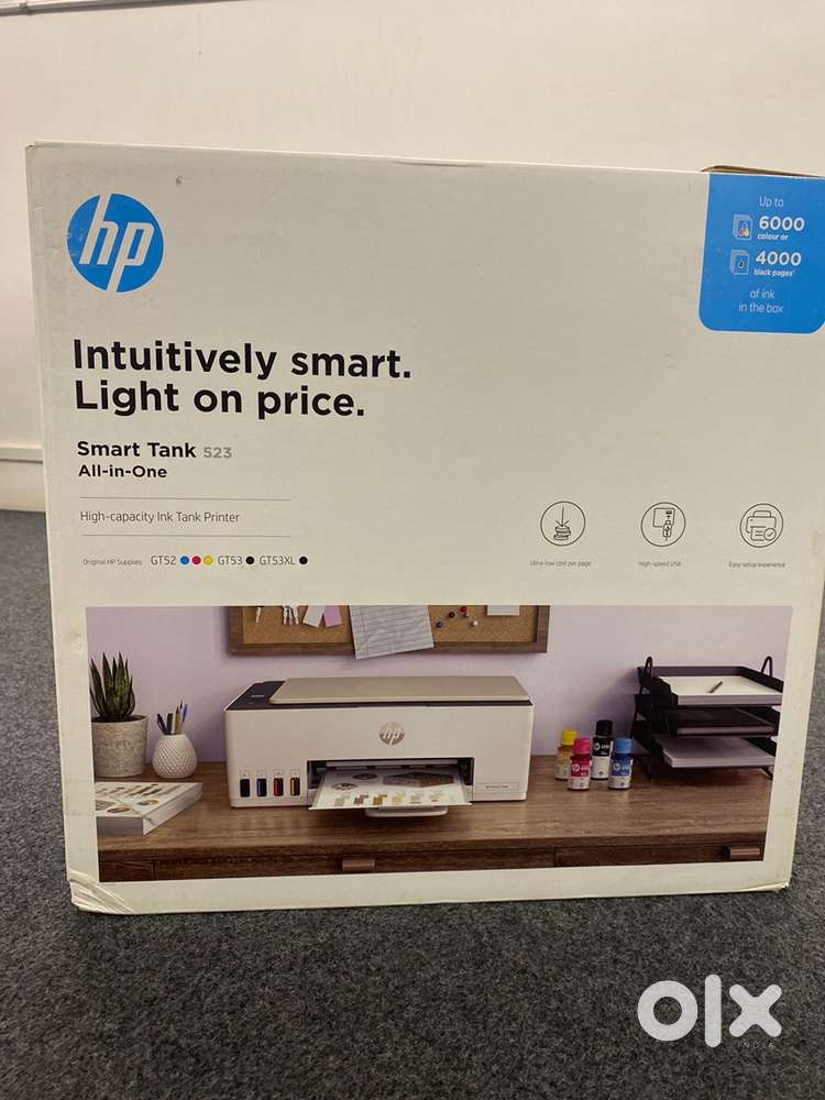 Hp smart tank 523  barnd new,just unboxed