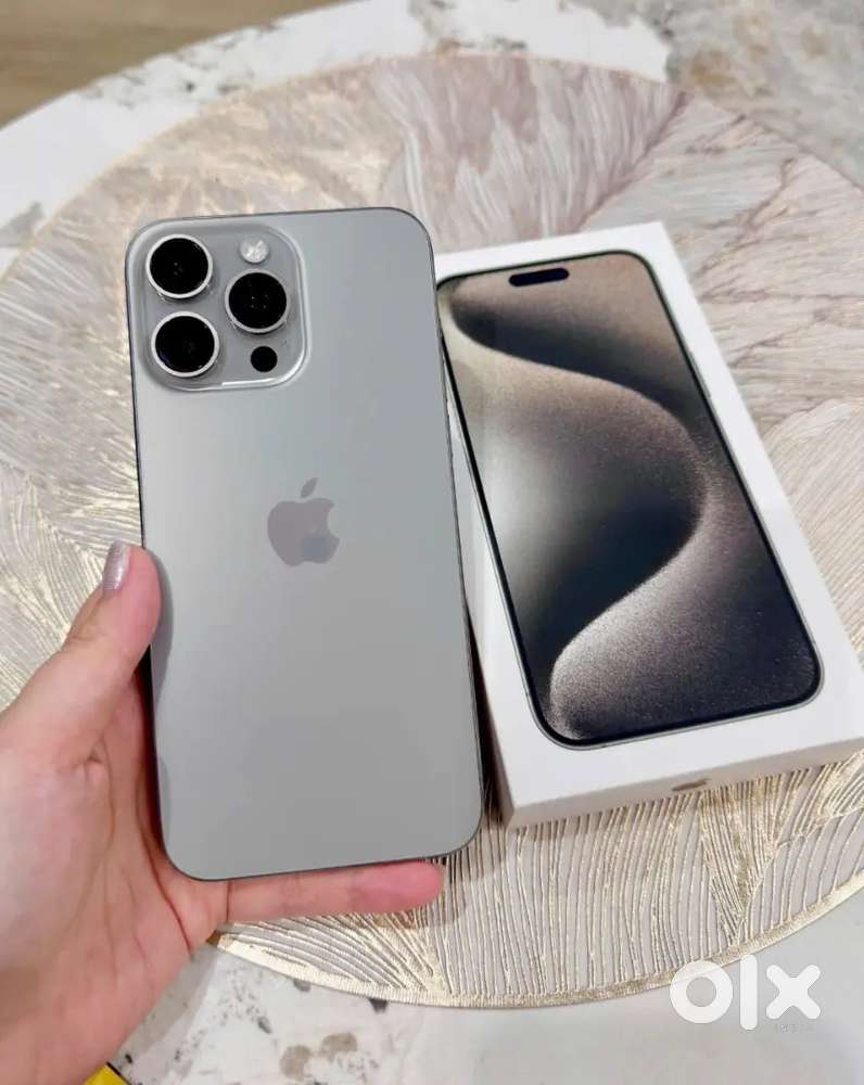 Iphone 15 pro max with emi all accessories available