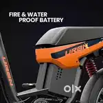 Motovolt urban e bike!120 km range with paddle assist(Yellow)
