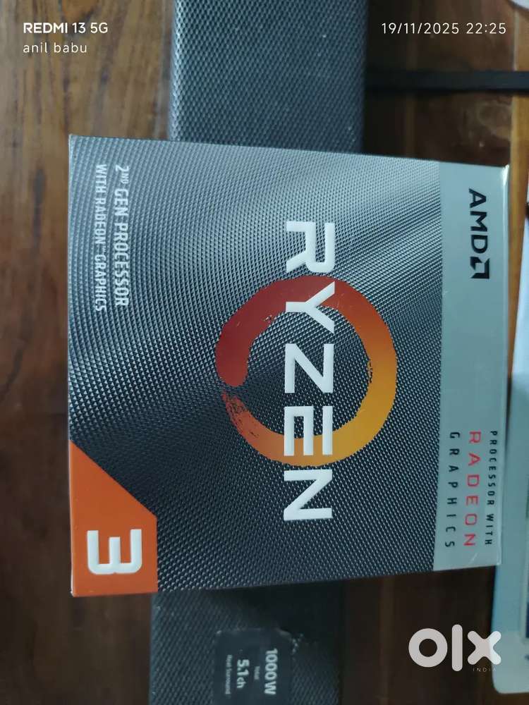 Ryzon3, vega8 PROCESSOR