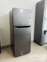 New - One month old LG double door fridge of 242 litres