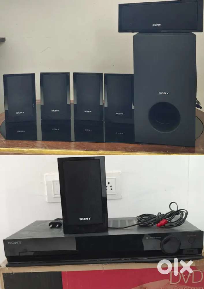 SONY DVD
Home Theatre 5.1 સ્પીકર સાથે

DAV TZ215 એકદમ ન્યુ કન્ડિશન છે.