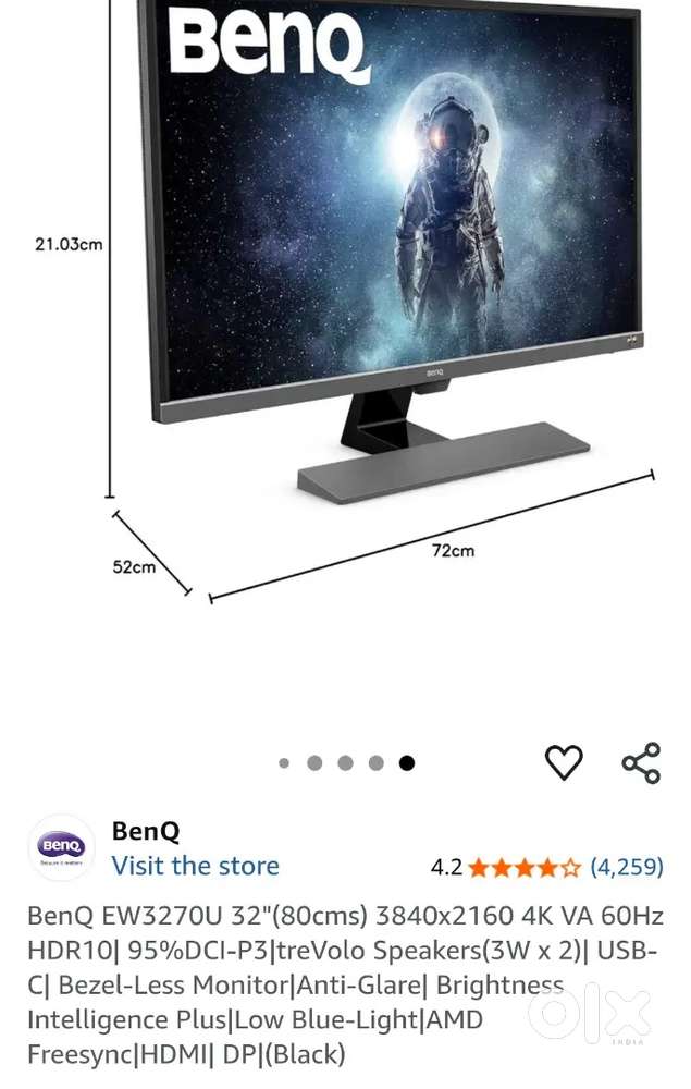 Benq 32 inch 4k monitor