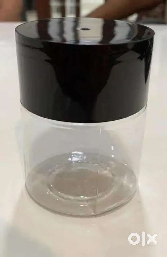 Mini plastic jars for masala, dry fruits and candies