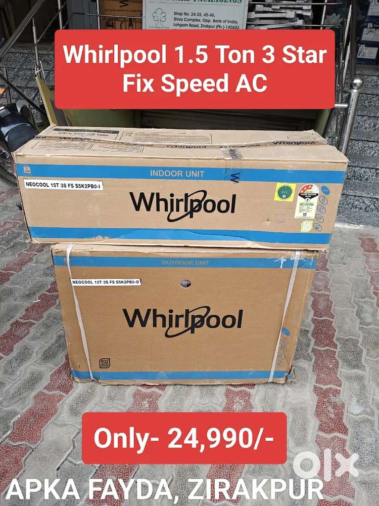 Whirlpool 1.5 Ton 3 Star Split AC