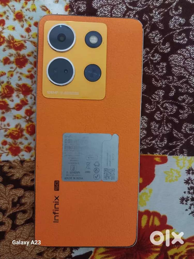 Infinix note 30 5G 8GB RAM 256 GB storag