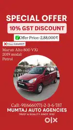 Maruti Suzuki Alto 800 VXI Airbag, 2019, Petrol
